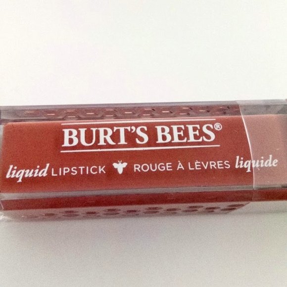 New Burt's Bees 100% Natural Liquid Lipstick 802 Niagara Nude Net Wt 5.95 g - Picture 3 of 8